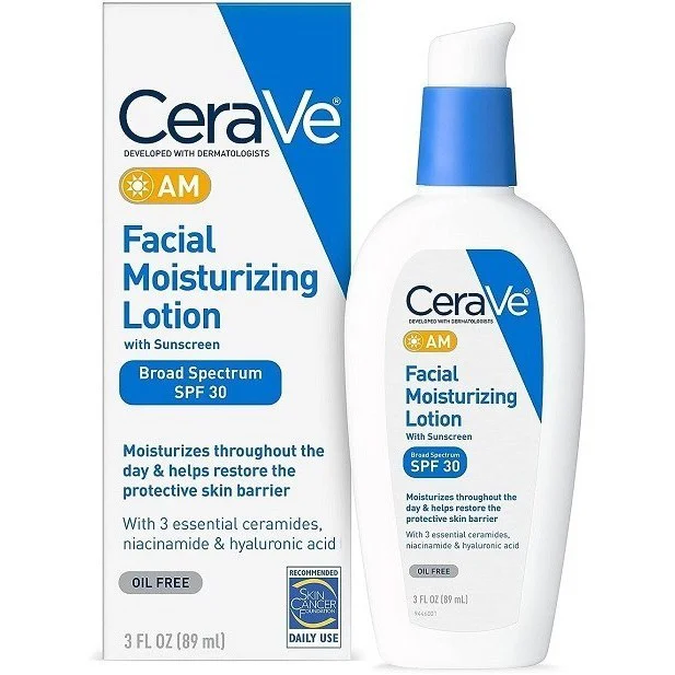 لوسیون مرطوب کننده روز سراوی مدل AM حاوی SPF30 آبرسان و محافظت کننده حجم 89 میلی لیتر